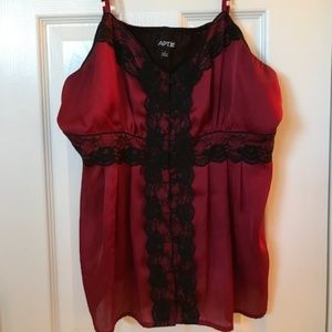 Satin Spaghetti Strap Cami